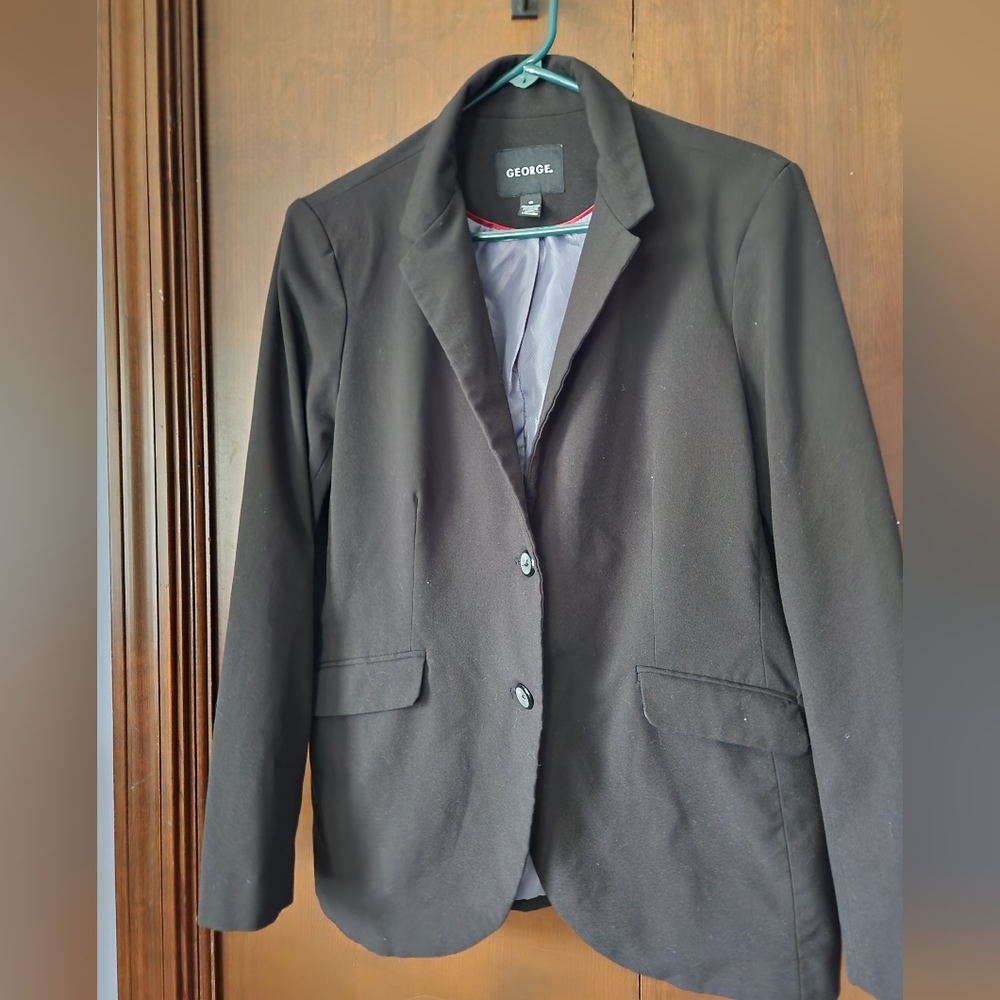George Elegant Black Suit Jacket